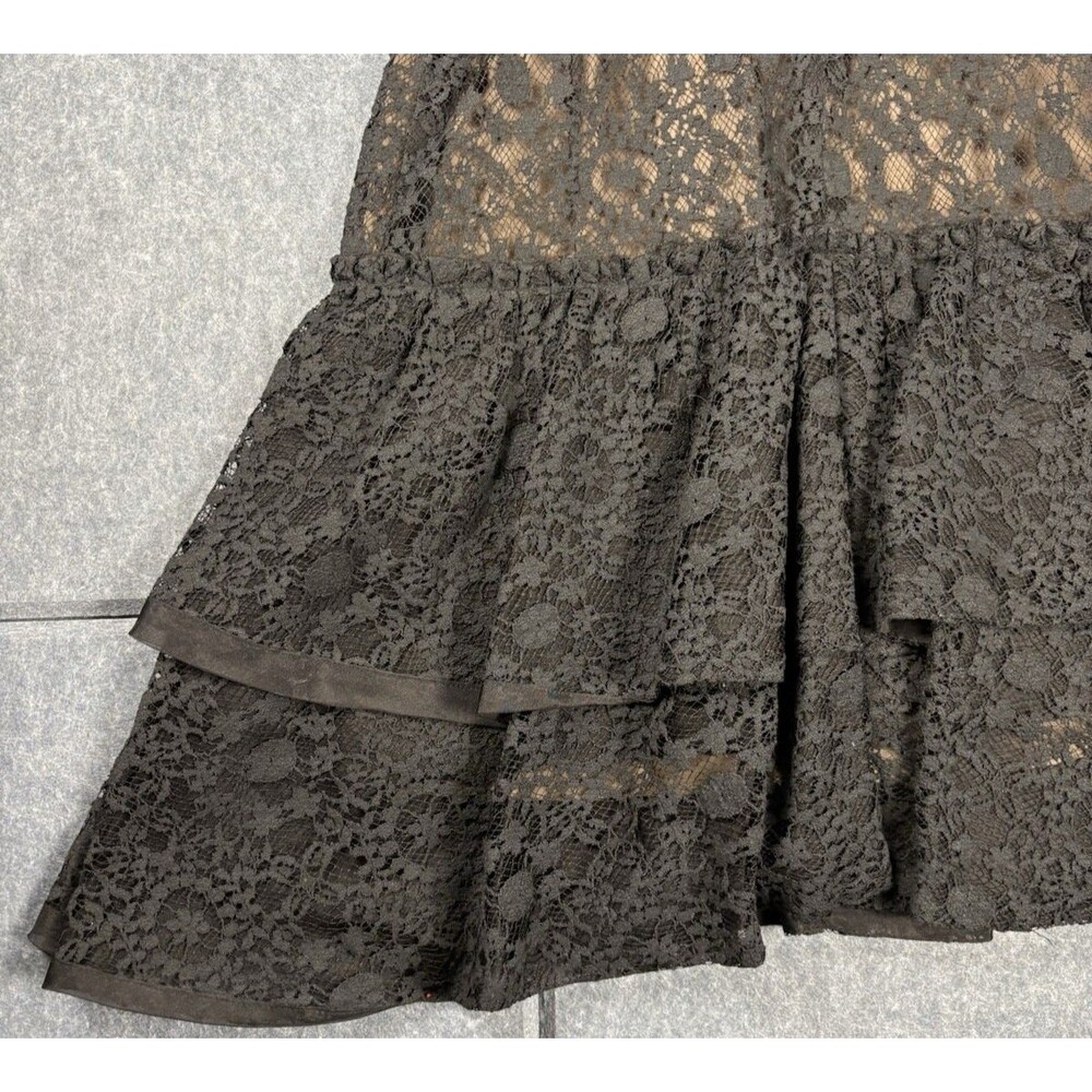 Sandra Mansour FW 2016 Black Lace Mini Dress Womens EU 36 US 0 XS NWT MSRP $1850 - Picture 13 of 16